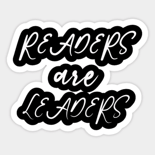 readers are leaders Sticker